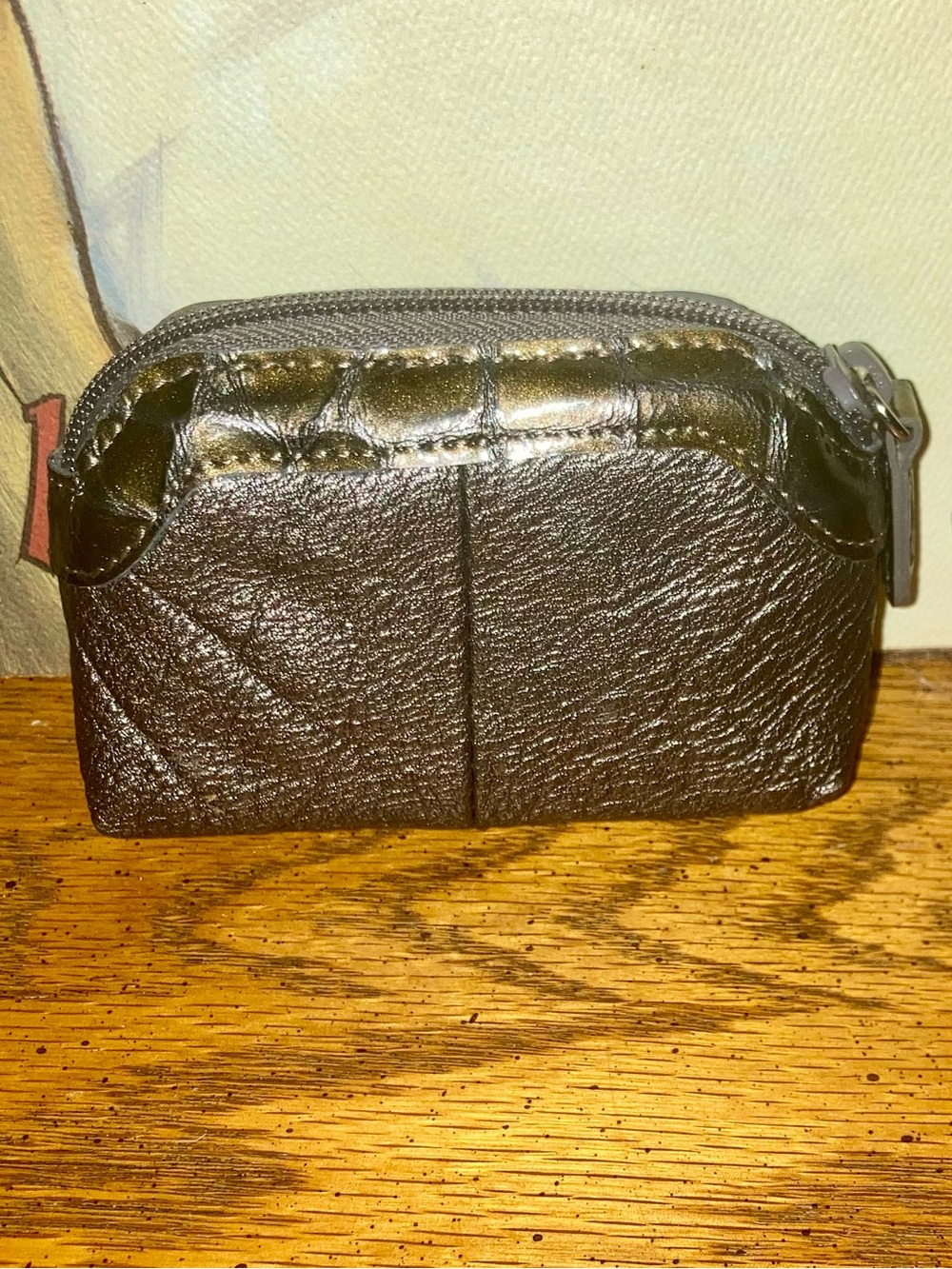Brighton Leather Coin Purse Leather Wallet with Heart - EUC - Picture 2 of 9